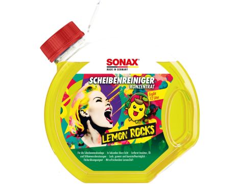 SONAX Środek do czyszczenia szyb, gotowy do użycia Lemon Rocks 3l