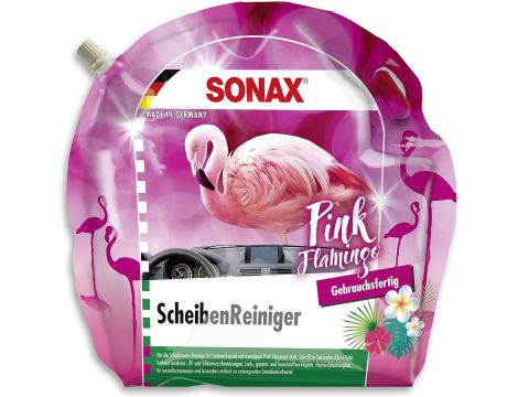SONAX Środek do czyszczenia szyb, gotowy do użycia, Pink Flamingo - 2