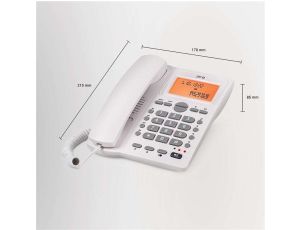 Spc 3612B Telefon biurowy Id 2 LCD Biały - image 2