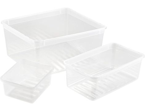 Pojemnik do przechowywania 3x1,7 2x5,6 3x18 l 8SZT - 5