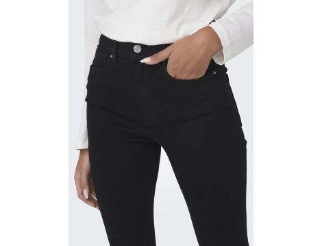 Spodnie jeansowe streczowe Kobiety 28W / 30L czarny - 6