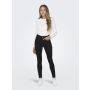 Spodnie jeansowe streczowe Kobiety 28W / 30L czarny - 6