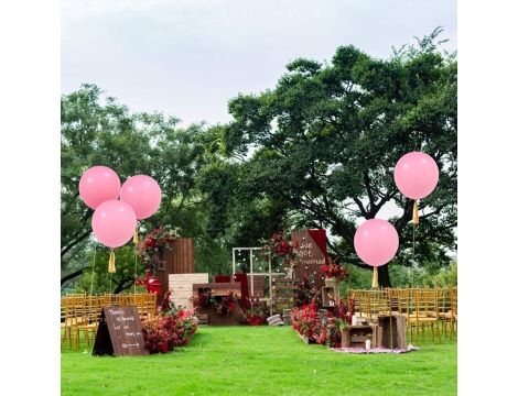 olbrzymi balon lateksowy, rozmiar XXL, 90 cm 6 sztuk - 6