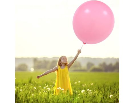olbrzymi balon lateksowy, rozmiar XXL, 90 cm 6 sztuk - 7