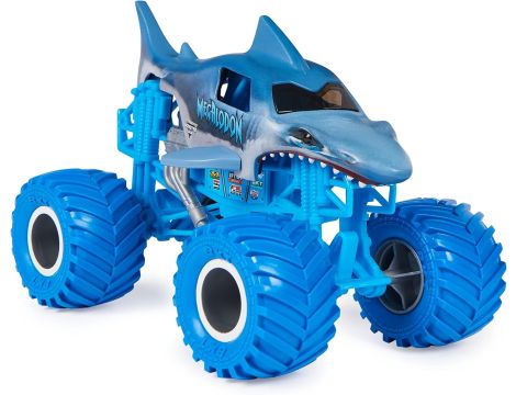 Pojazd terenowy Spin Master Monster Jam Megalodon niebieski - 4