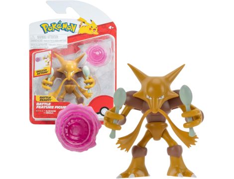 POKEMON BATTLE FEATURE FIGURE - ALAKAZAM