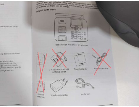 Motorola Telefon przewodowy SIM z wyświetlaczem - 5
