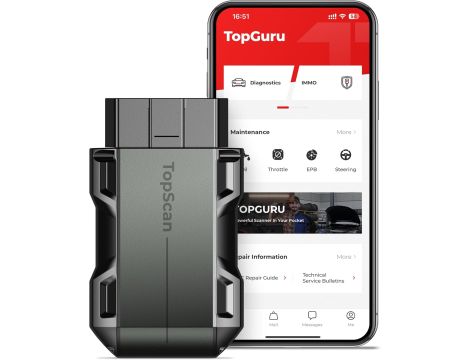 TOPDON Topscan OBD2 Scanner Bluetooth Wireless OBDII - 2