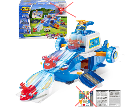 SUPER WINGS - PLAYSET LOTNICZY ŚWIAT - 2