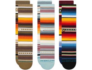 Stance Curren 3 pary skarpet w paski - image 2