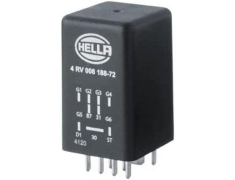Sterownik, czas żarzenia Hella 4RV 008 188-721 - 3