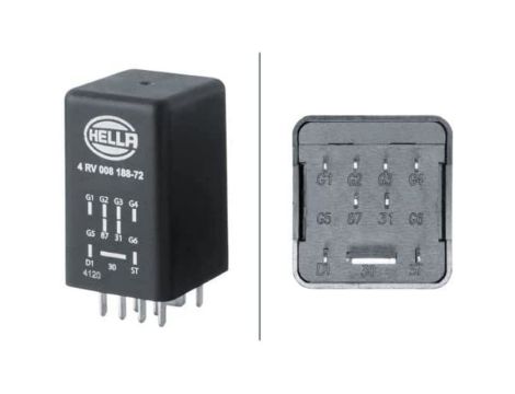 Sterownik, czas żarzenia Hella 4RV 008 188-721