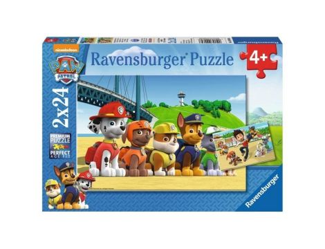 Puzzle Drużyna Psi Patrol 2X24 Elementy - 2