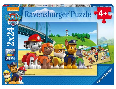 Puzzle Drużyna Psi Patrol 2X24 Elementy