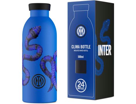 BUTELKA NA NAPOJE TERMOSOWA INTER 500ML GRANATOWA - 8