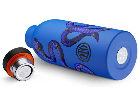 BUTELKA NA NAPOJE TERMOSOWA INTER 500ML GRANATOWA - 3