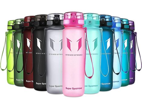 Butelka Na Wodę Super Sparrow Tritan Bidon bez BPA 750ml 795 - 2