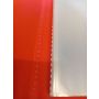 Album ofertowy z 50 przezroczystymi koszulkami A4 CZERWONY - 4