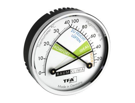 Termometr TFA Dostmann 45.2024 srebrny