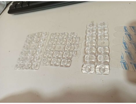 Haczyk przezroczysty dekoracyjny 3M 47 szt. 225 g - 2