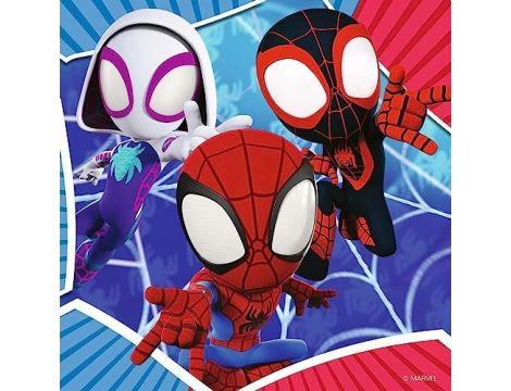 RAVENSBURGER PUZZLE SPIDEY'S ADVENTURES 3X49P (PUZZLE) - 3