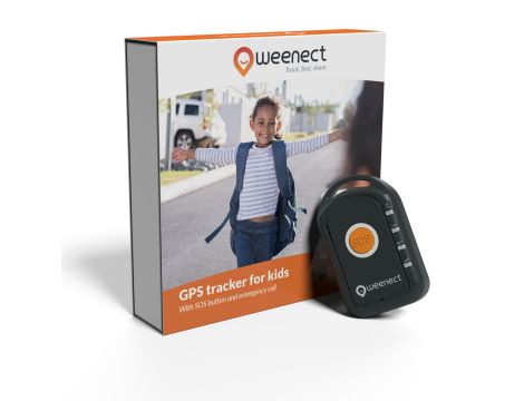 Brelok lokalizator GPS Weenect odcienie niebieskiego