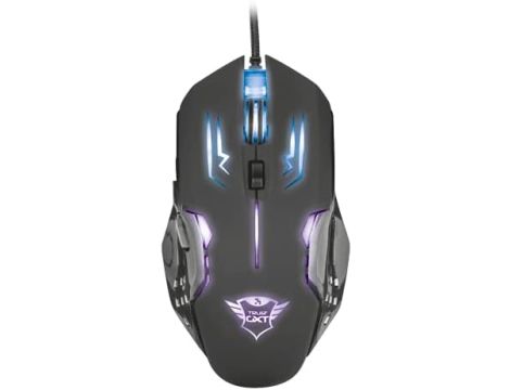 Myszka przewodowa Trust GXT 108 Rava Illuminated sensor optyczny