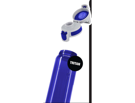Butelka na wodę turystyczna bez BPA Sigg Total Color 600 ml - Blue - 3