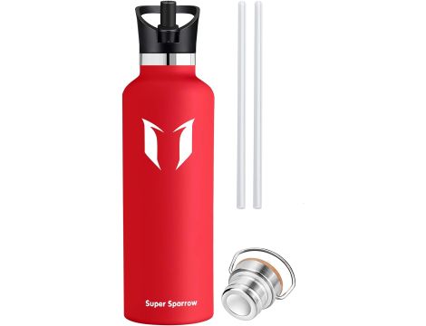 Butelka Super Sparrow 350 ml czerwony - 3
