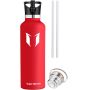 Butelka Super Sparrow 350 ml czerwony - 4