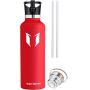 Butelka Super Sparrow 350 ml czerwony - 4