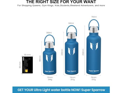 Butelka SUPER SPARROW 500 ml - 6