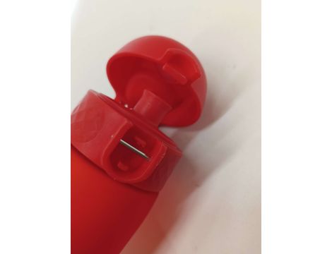 BUTELKA Z MIARKĄ ION8 BIDON NA WODĘ 500ml 0,5L 500 ML RED - 3