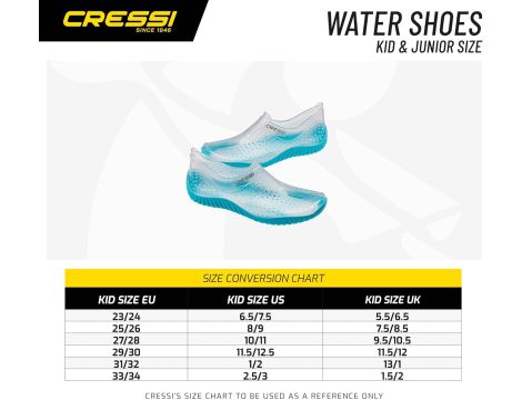 Buty do wody dziecięce Cressi niebieskie 29-30 EU - 4