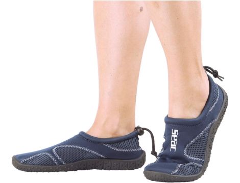 Buty plażowe do wody jeżowce SEAC SAND niebieskie rozmiar 37 - 7