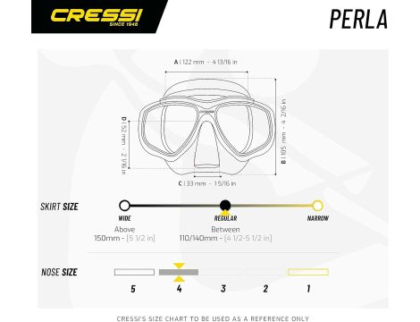 C58/2 Zestaw do nurkowania Cressi DM101163 czarny - 6