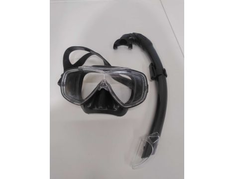 Cressi Unisex-Adult C/Set Onda Mare Zestawy do snurkowania ,Czarny - 9
