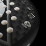 Dunlop Galactica Jnr rakieta do wiosłowania czarna rozmiar U - 6