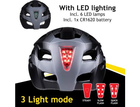 Dunlop kask rowerowy M NOWY czarny - 4