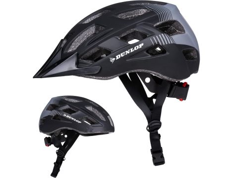 Dunlop kask rowerowy M NOWY czarny - 2