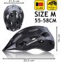 Dunlop kask rowerowy M NOWY czarny - 4