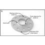 Dystans H&R 2 szt. 4x100 57,1 3 mm B1055665 - 5