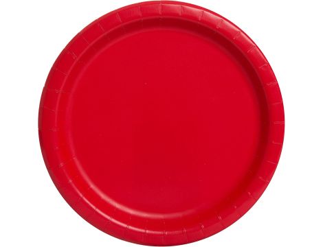 ekologiczne talerze papierowe - 7szt - 3