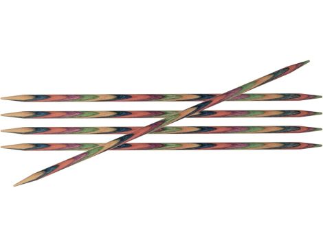 Druty KNITPRO drewniane skarpetkowe -15cm - 4,00mm - 2