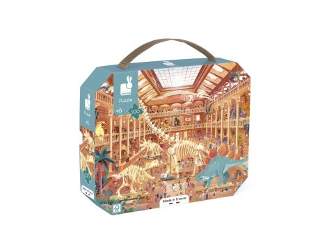 Janod - 6 Years+ -100-Piece Museum of Natural History Children's Puzzle