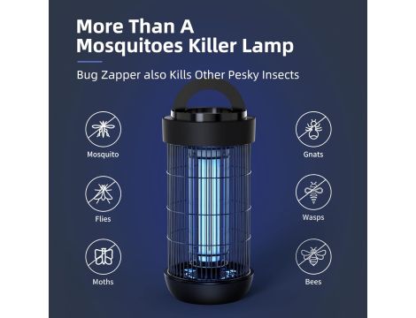 Elektryczna pułapka na owady – 4000 V Bug Zapper DH-MW18 - 2