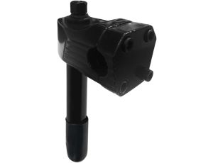 Uchwyt rowerowy regulowany 22,2mm BMX czarny - image 2