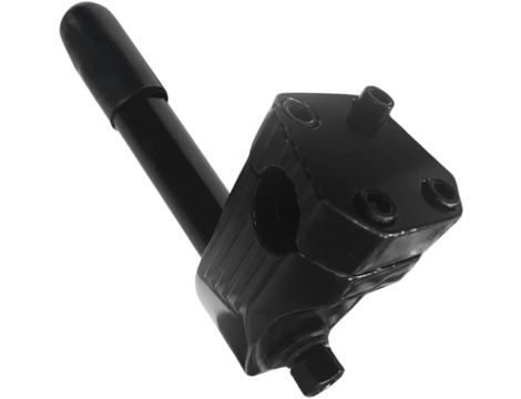Uchwyt rowerowy regulowany 22,2mm BMX czarny - 3