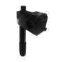 Uchwyt rowerowy regulowany 22,2mm BMX czarny - 2