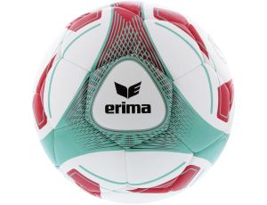 Erima Hybrid Training pilka nozna czerwono/jasnoniebieska rozmiar 5.